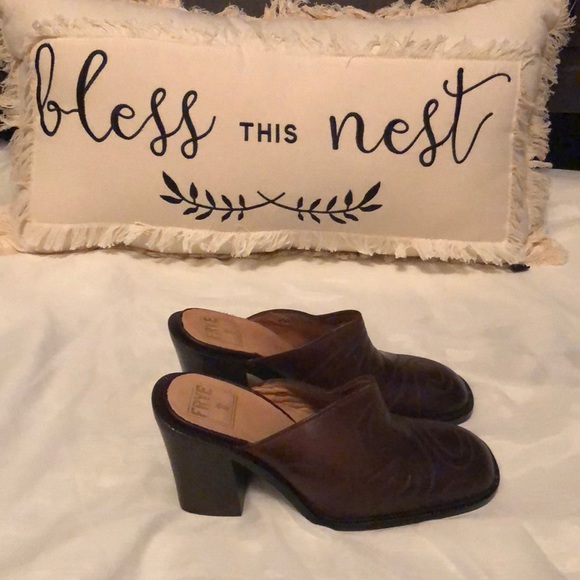 Frye Mules - Picture 1 of 9